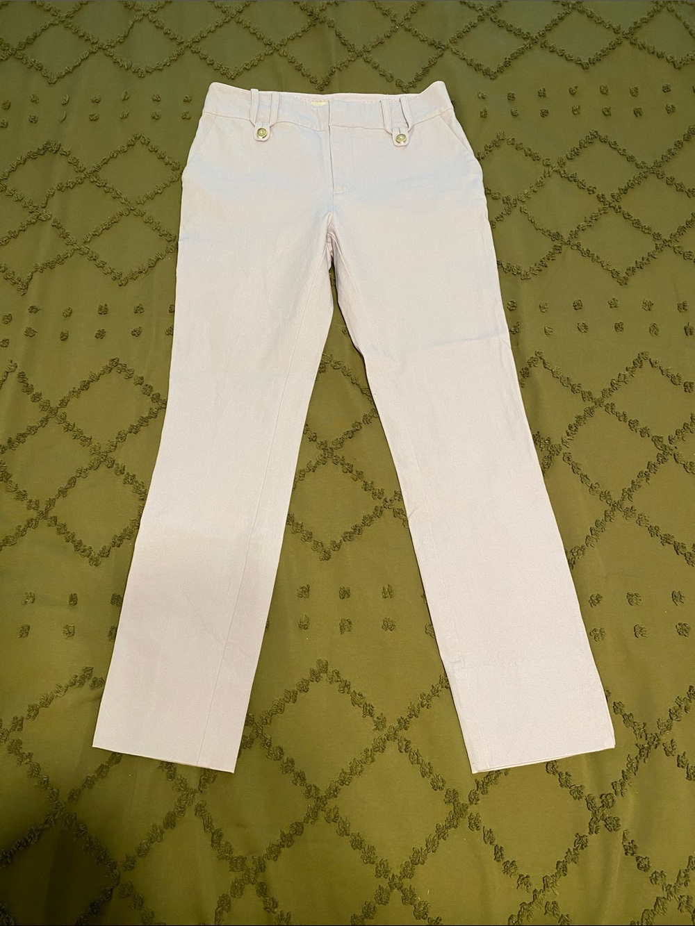 Anthropologie Light Lavender 'The Essential Slim' Trousers